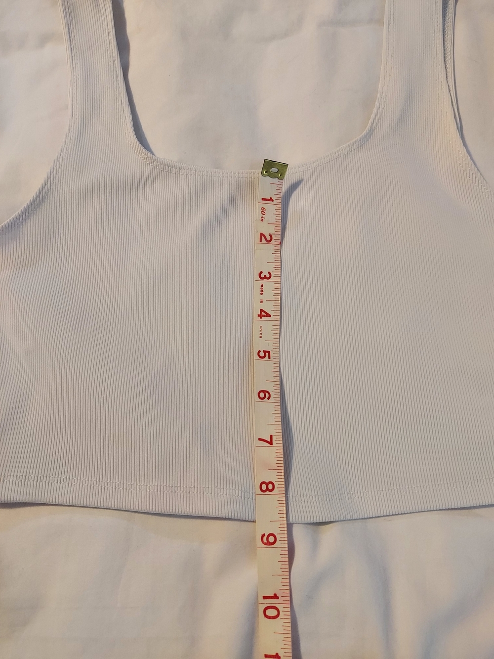 FP Movement Happiness Runs Square Neck Crop Tank - White - Picture 7 of 9